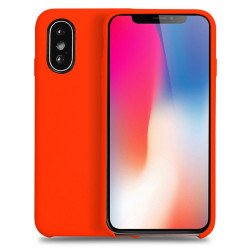 iPhone Xs / X (Ten) Pro Silicone Hard Case (Red)